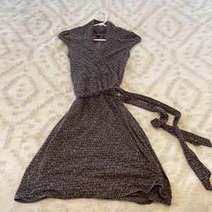 Banana Republic stretch wrap dress